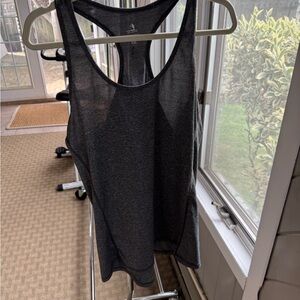 Sleek Black Racerback Tank Top